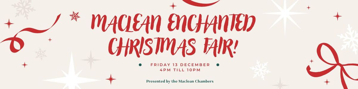 Maclean Enchanted Christmas Fair