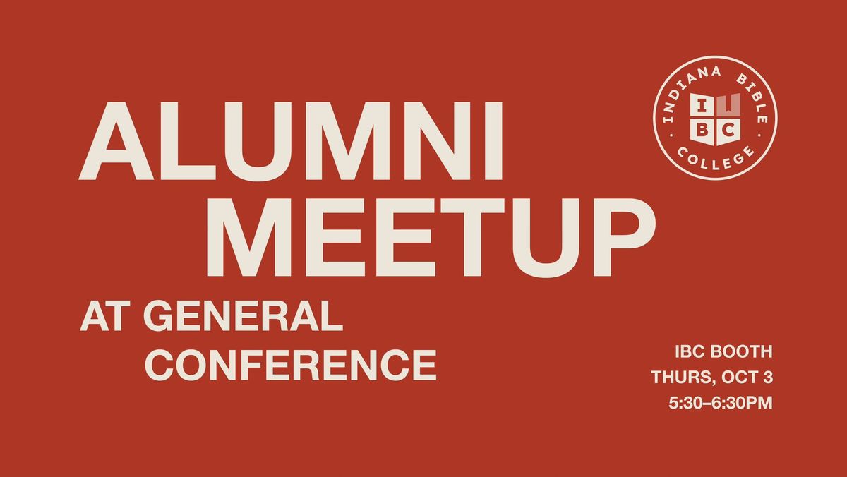 Alumni Meetup at General Conference