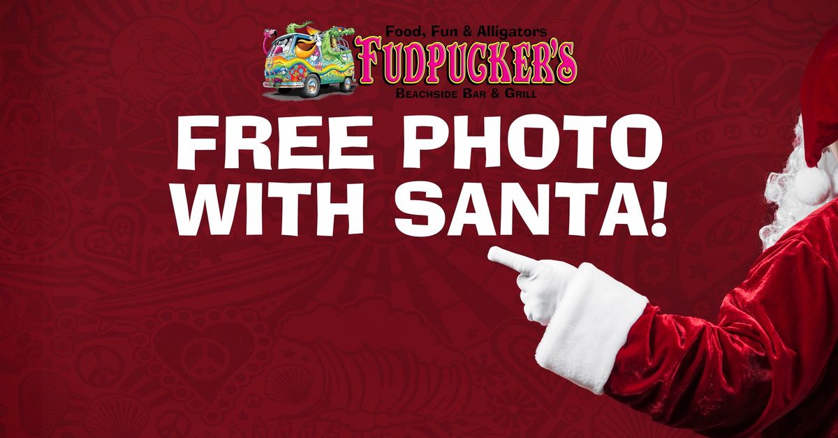 Free Photos with Santa at Fudpucker's