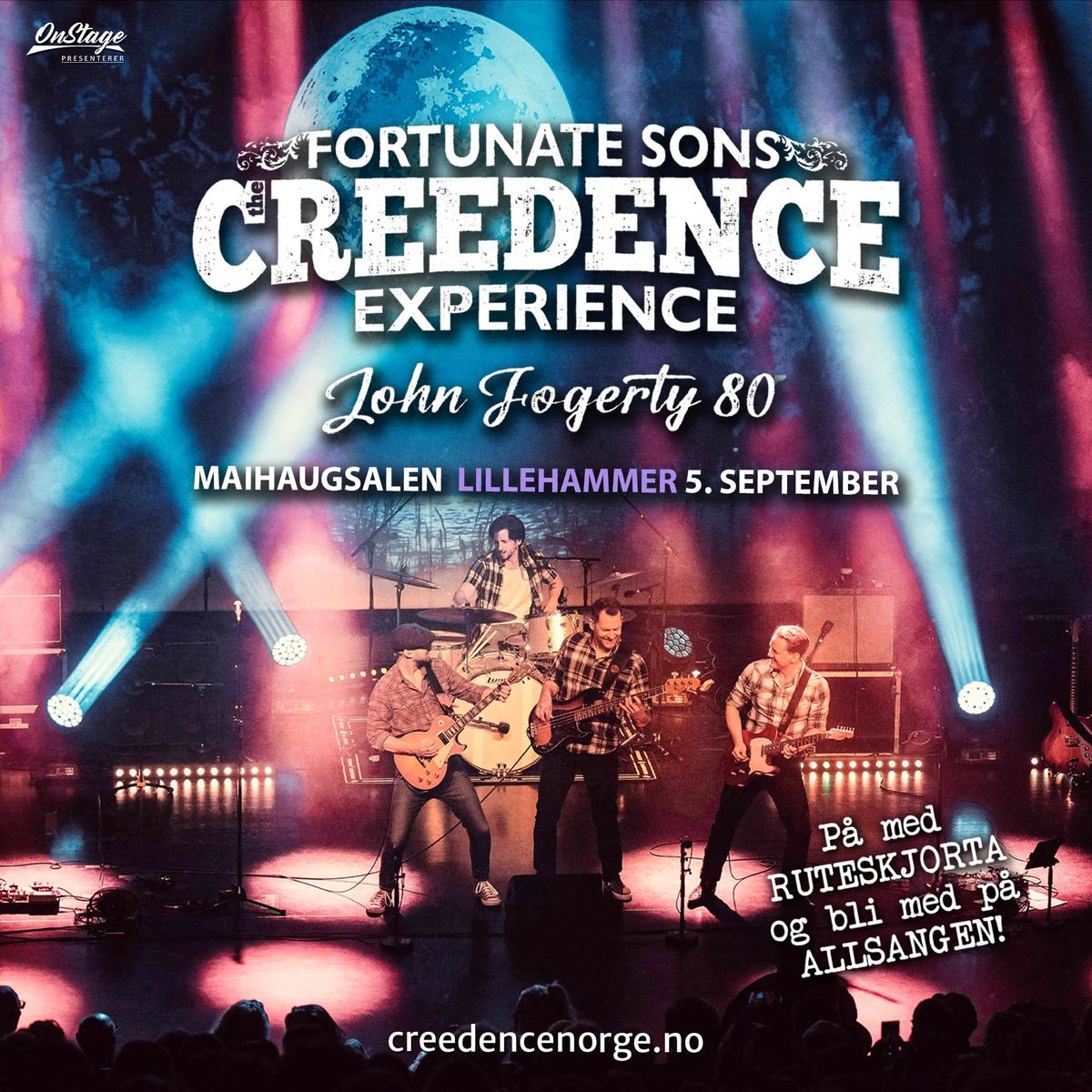 The Creedence Experience \/ Maihaugsalen  - Lillehammer \/ 5. september