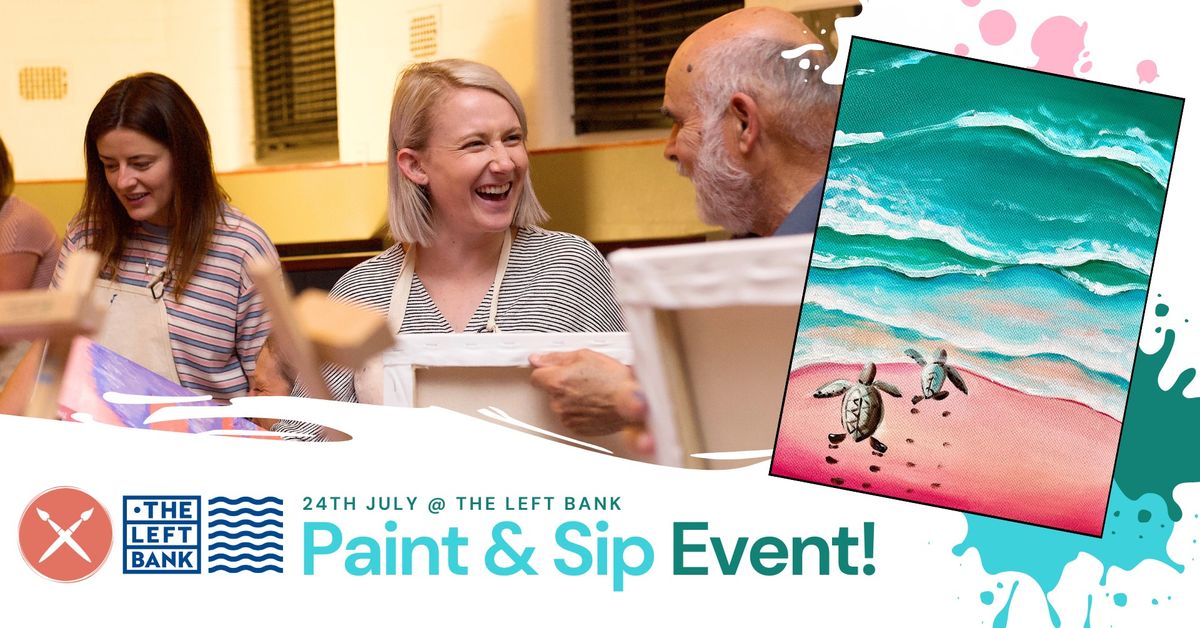 Paint & Sip Night at The Left Bank