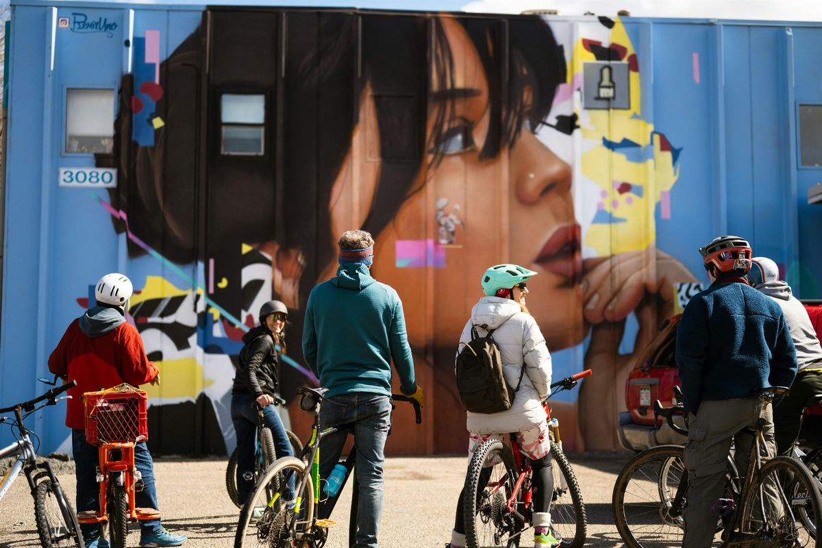 Wheels and Walls - Saturday Morning Mural Ride in Downtown Boulder