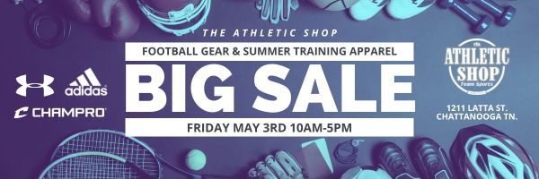 BIG SUMMER SALE! Football Gear & Training Apparel - The Athletic Shop