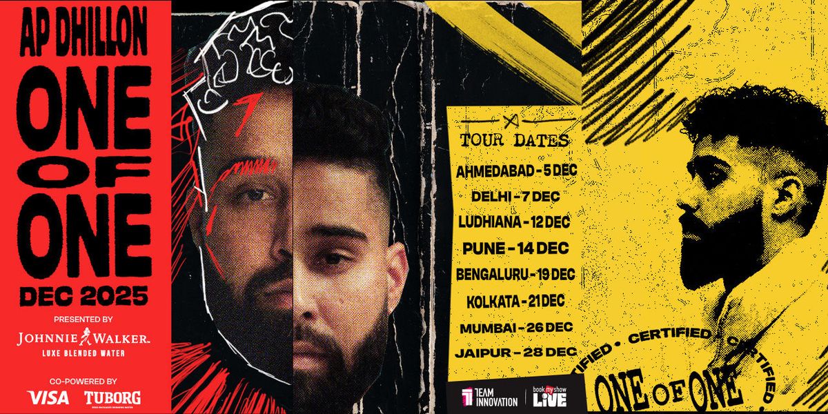 AP Dhillon: One Of One - India Tour