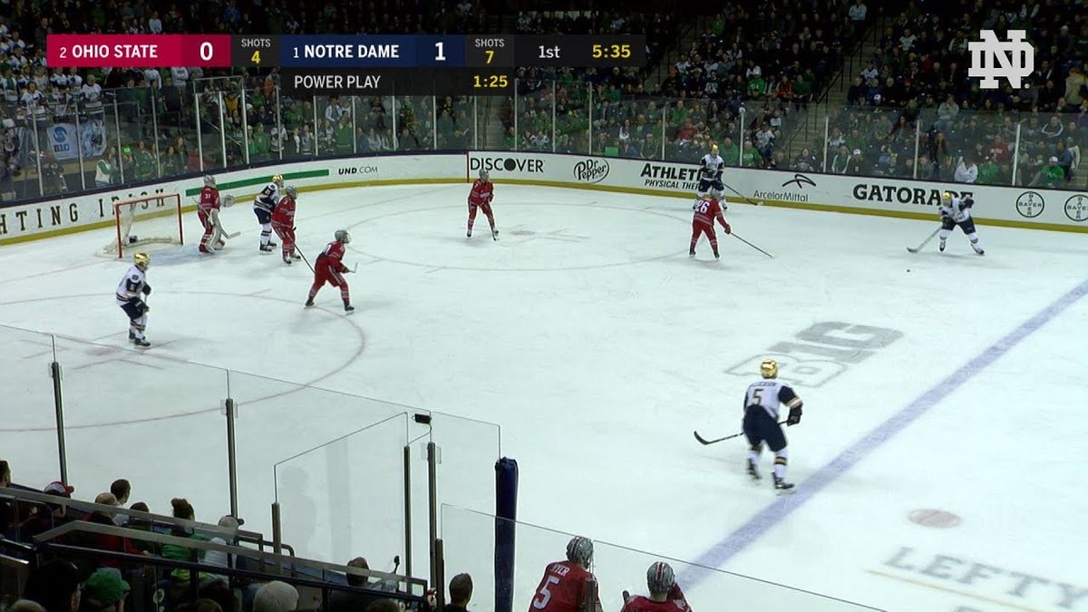 Ohio State Buckeyes at Notre Dame Fighting Irish Hockey