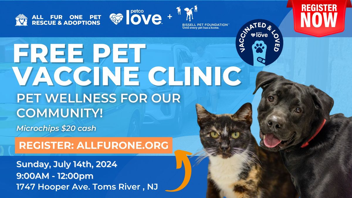 AFO FREE Pet Vaccine Clinic