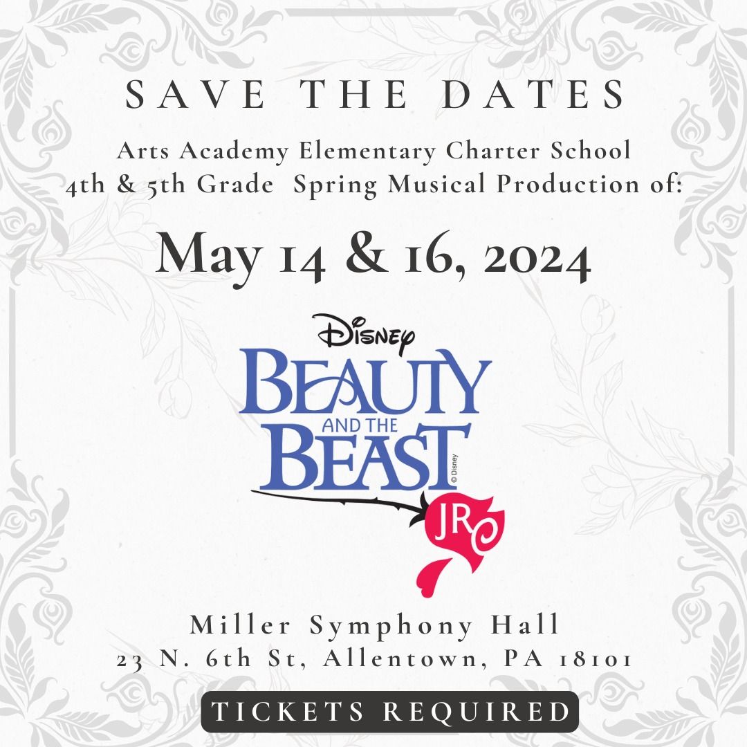 Beauty & the Beast, Jr! Spring Musical