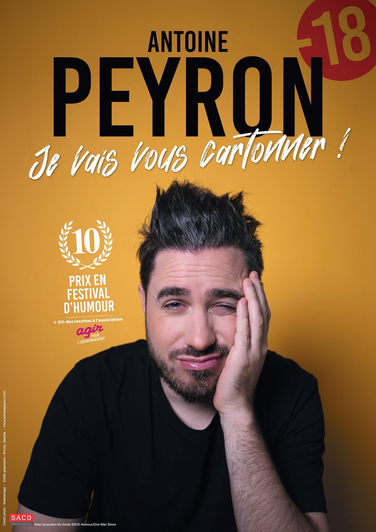 Antoine Peyron en Spectacle 