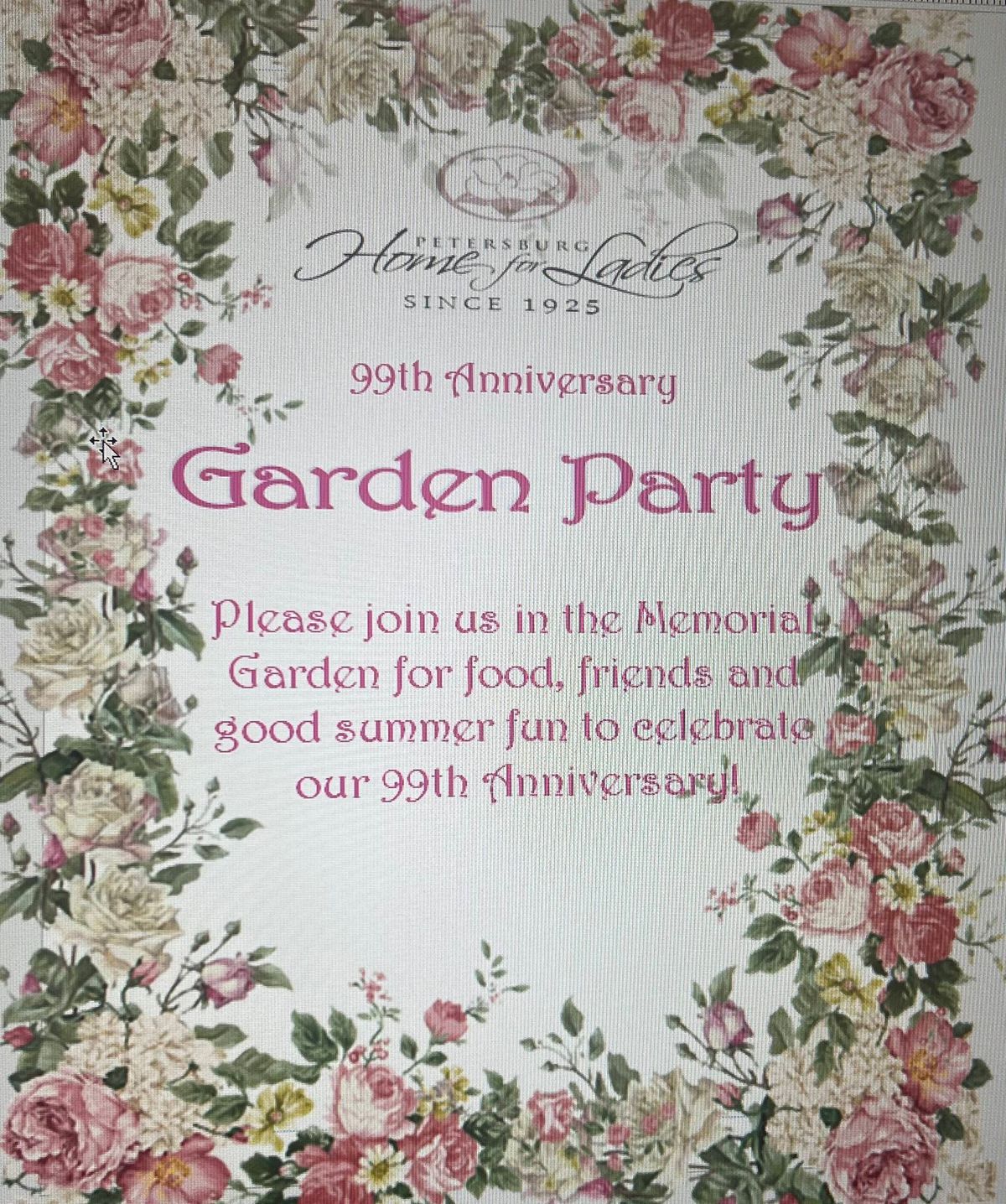 99th Anniversary Garden Party 