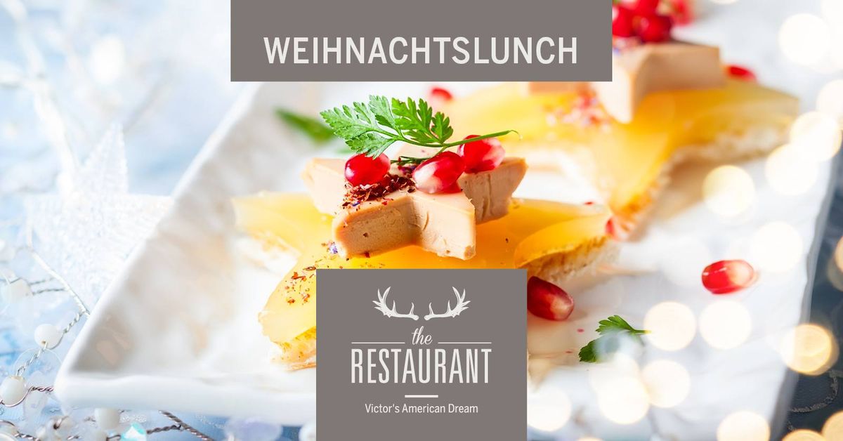 Weihnachtslunch in The Restaurant im Best Western Victor's Residenz-Hotel Rodenhof