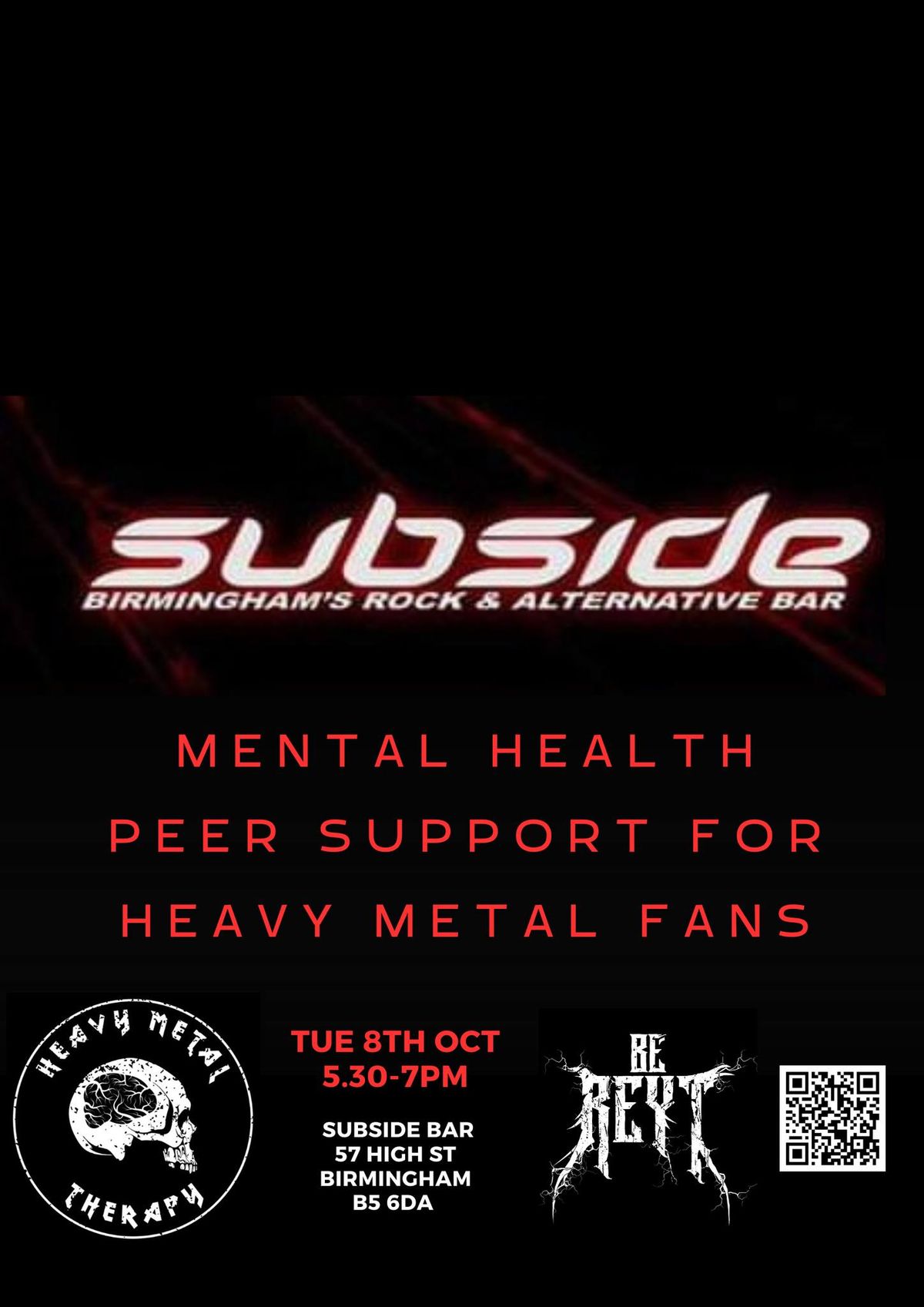 Heavy Metal Therapy - mental health support for heavy metal fans.