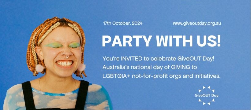 \ud83c\udf08 Sydney - Celebrate GiveOUT Day with Us at Inner West Pride Centre! \ud83c\udf08