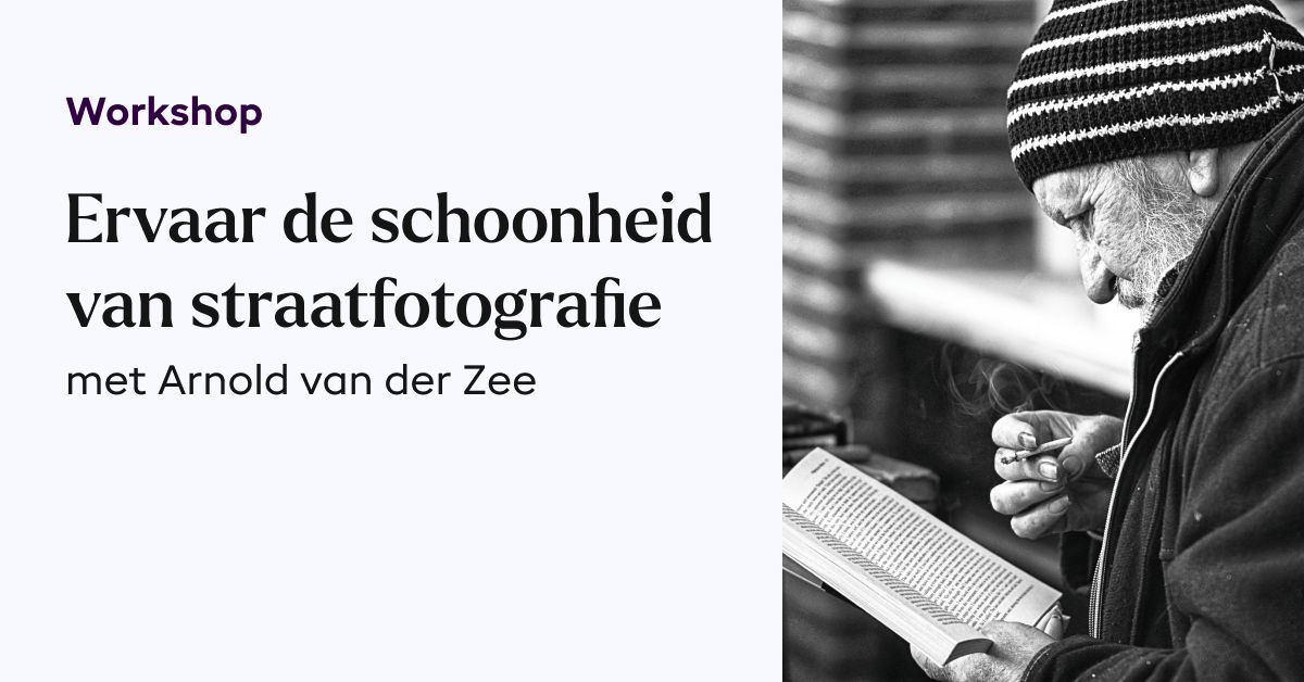 Workshop Straatfotografie Jordaan - Arnold van der Zee