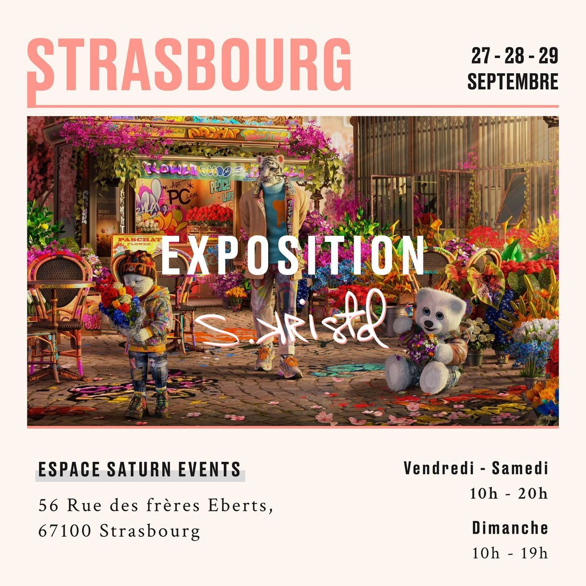 \ud83c\udfa8 Exposition de l'Artiste Contemporain S.Kristol \u00e0 Strasbourg