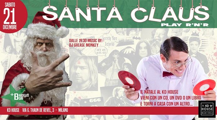 Santa Claus play r'n'r