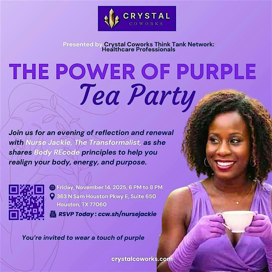 The Power of Purple Tea Party