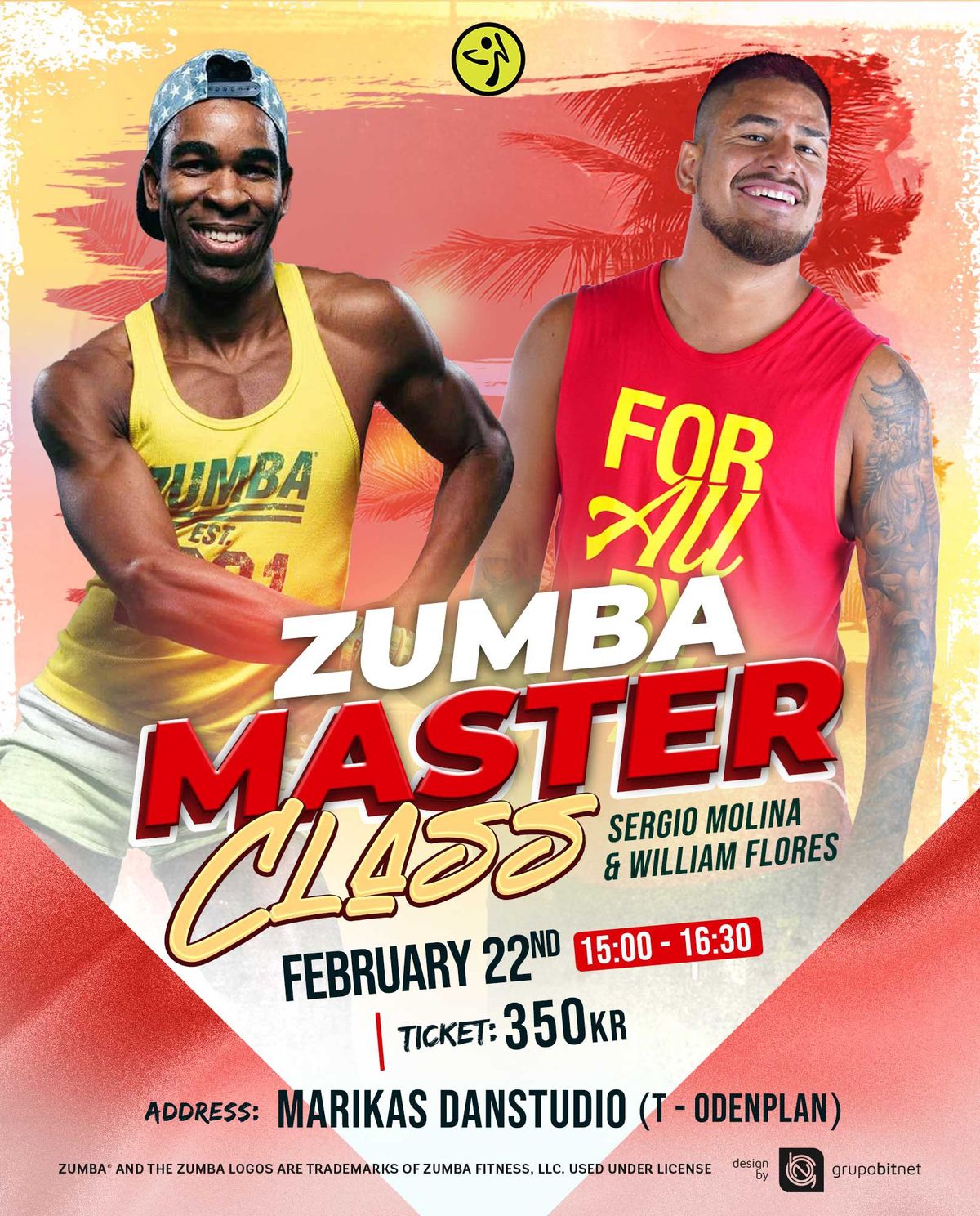 William Flores & Sergio Molina Zumba Masterclass 