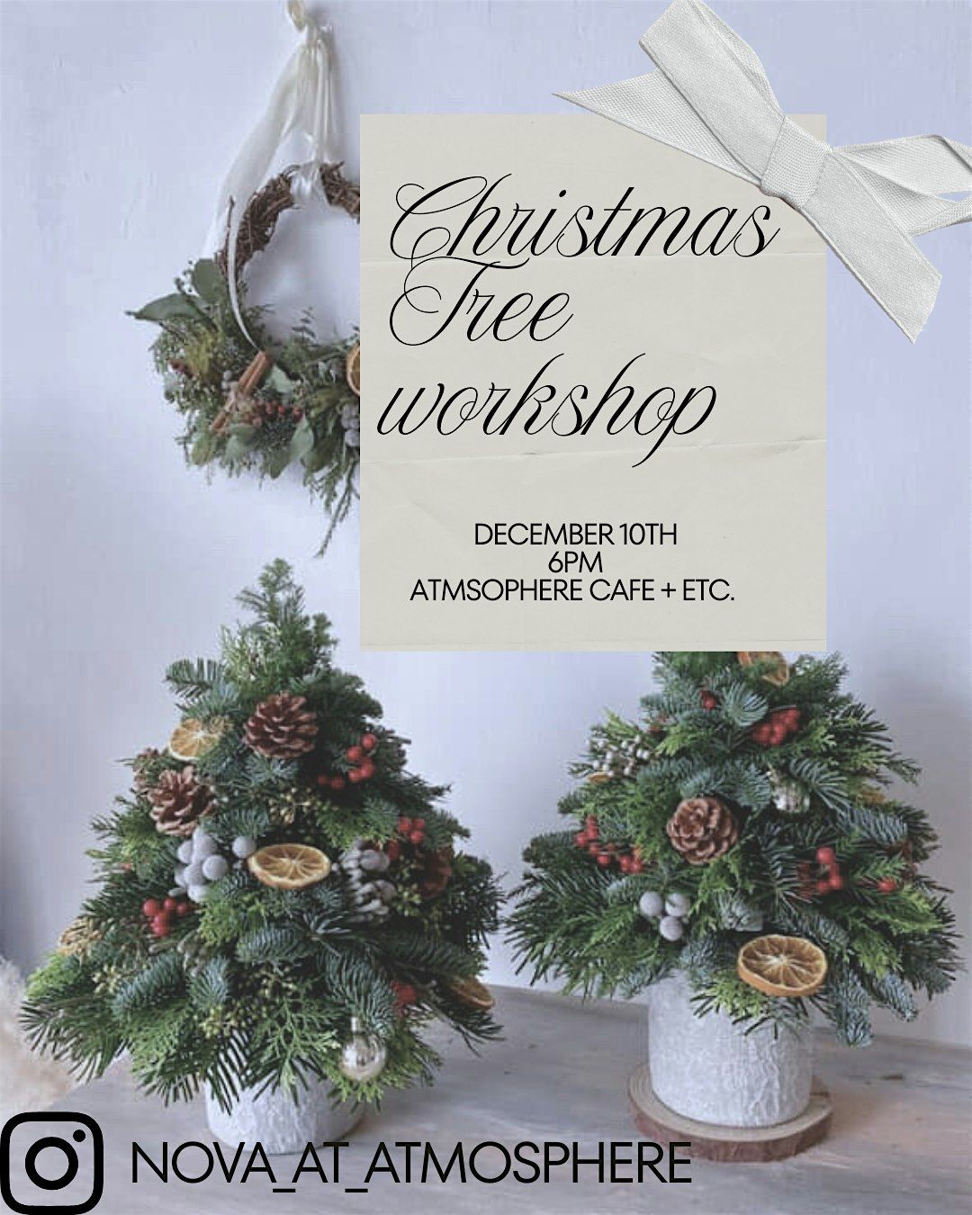 Mini Christmas Trees Workshop