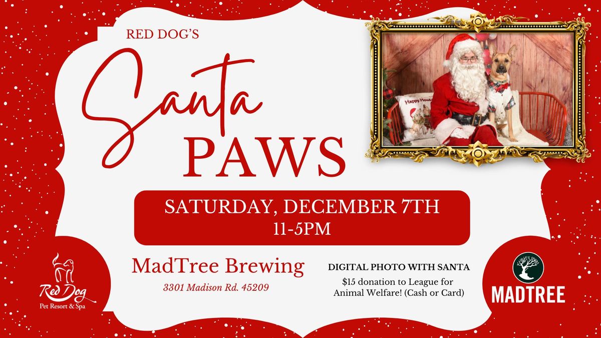 Red Dog's Santa Paws at MadTree