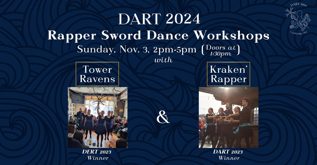 DART Rapper Sword Workshops with Tower Ravens & Kraken' Rapper