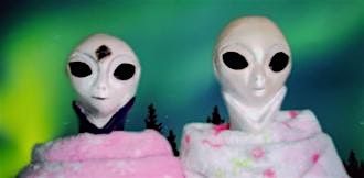 Meet Athera and Shantara Two Tall White Zetas Statue Beings from Orion