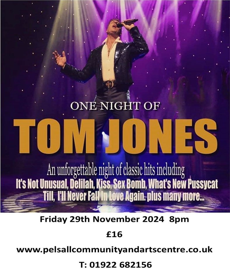 One Night of Tom Jones with Glen Leon