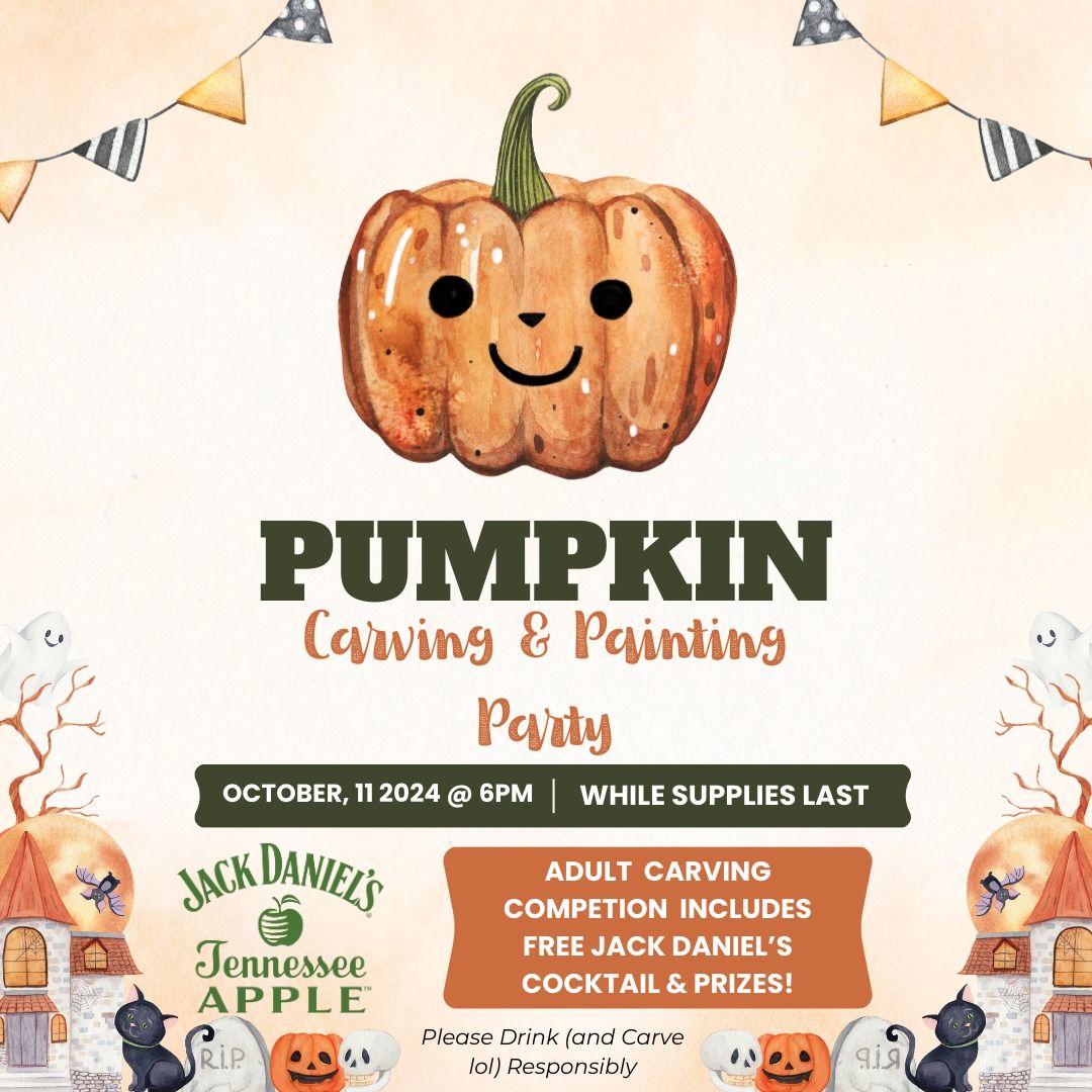 Pumpkin Carving & Painting Party!