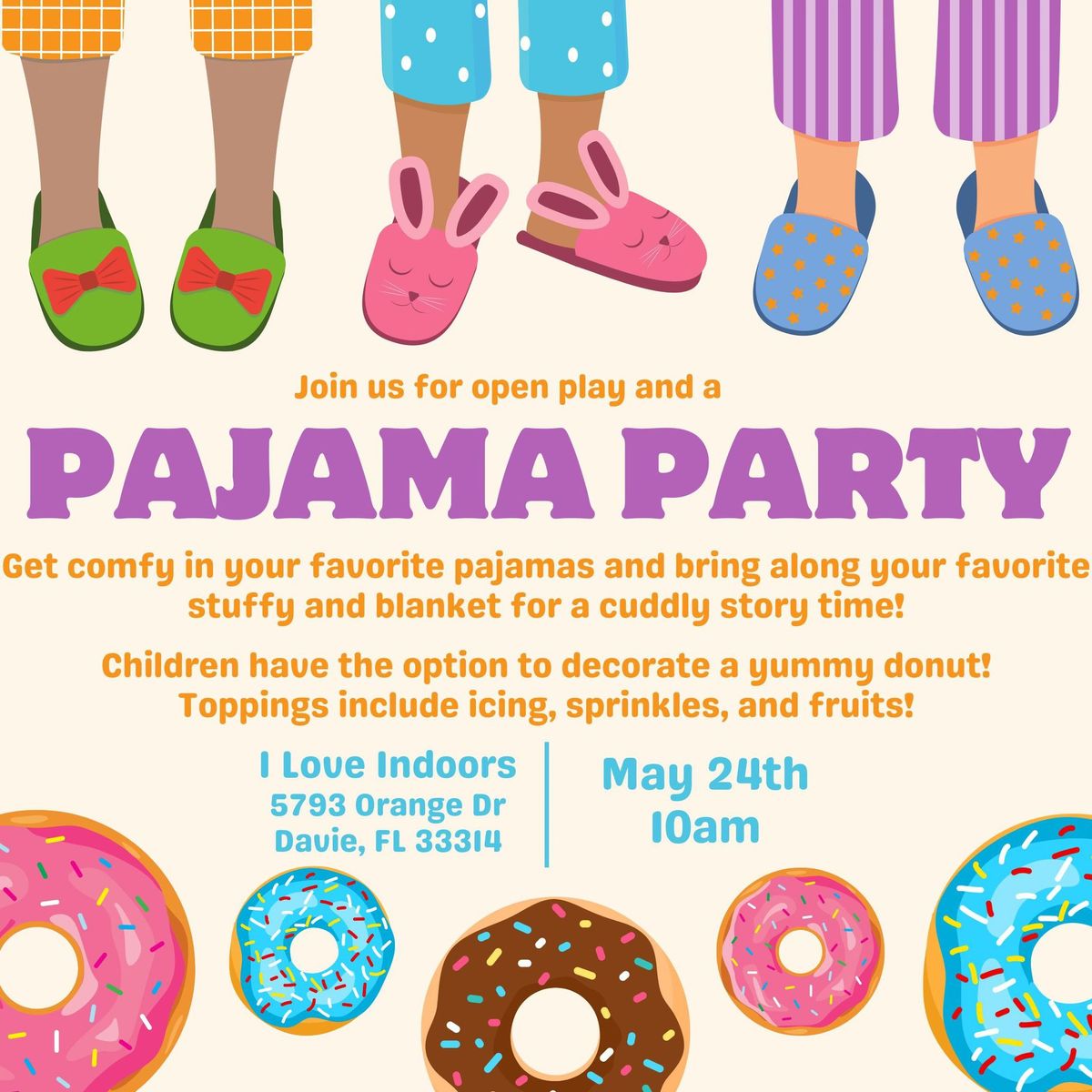 Pajama Party & Open Play 