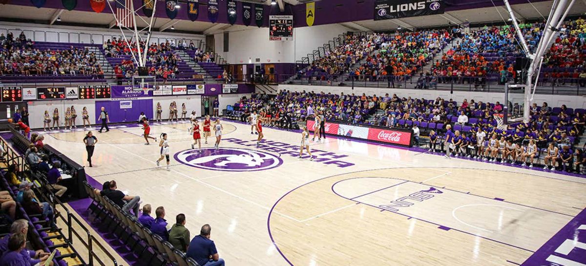 Parking Arkansas-Pine Bluff Golden Lions at North Alabama Lions Womens Basketball
