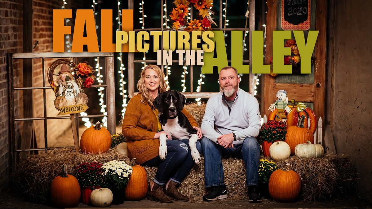 Fall Pictures in the Alley