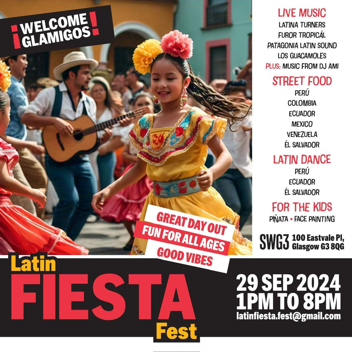 Academia de Salsa Fun Days Out : Latino Street Food Fest