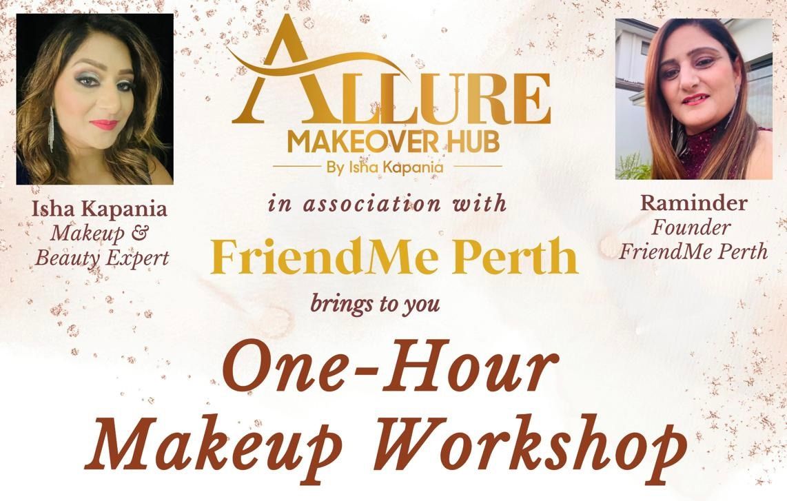 Allure Makeup Workshop & Coffee Catch-Up!