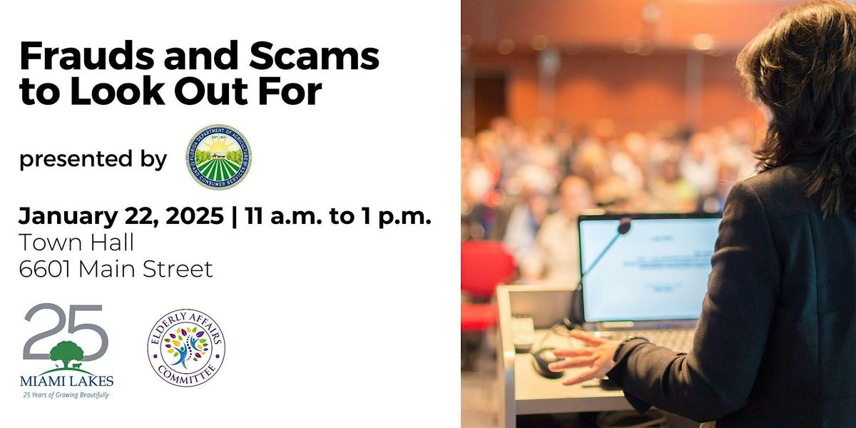 Frauds and Scams to Look Out For