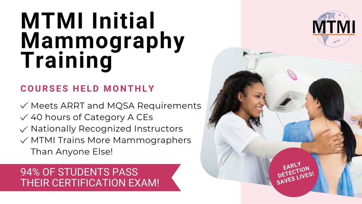 Initial Mammography Training Course