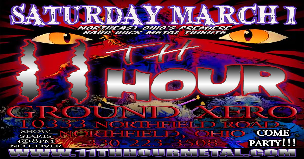 11TH HOUR returns to Groumd Xero