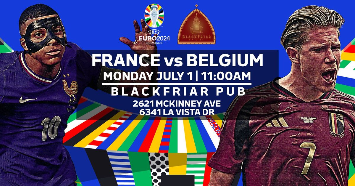 EURO 2024 RO16: France vs Belgium