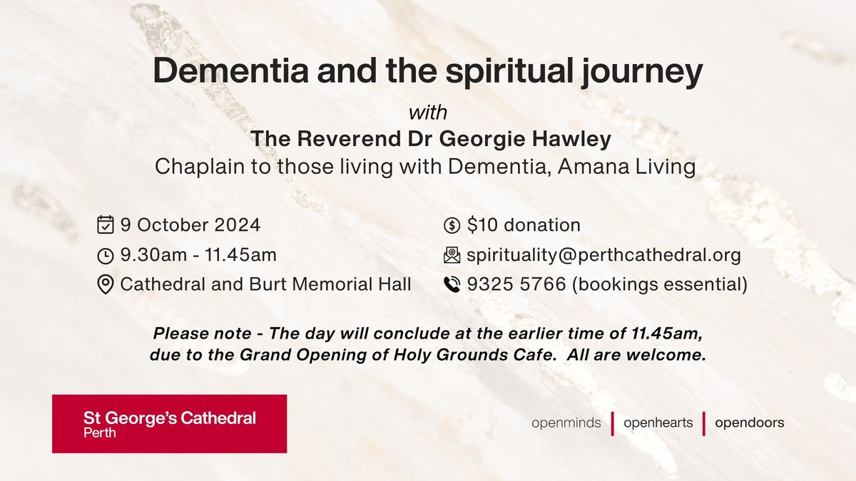 Dementia and the Spiritual Journey