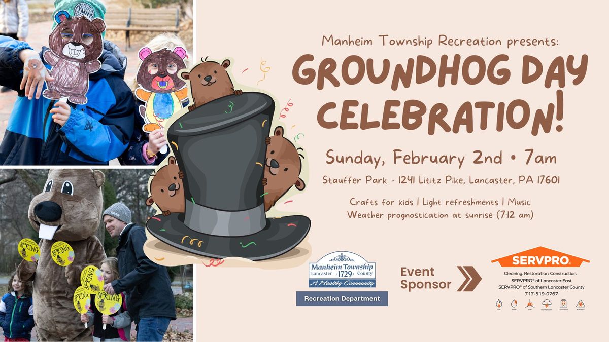 5th Annual Manheim Township Groundhog Day Celebration