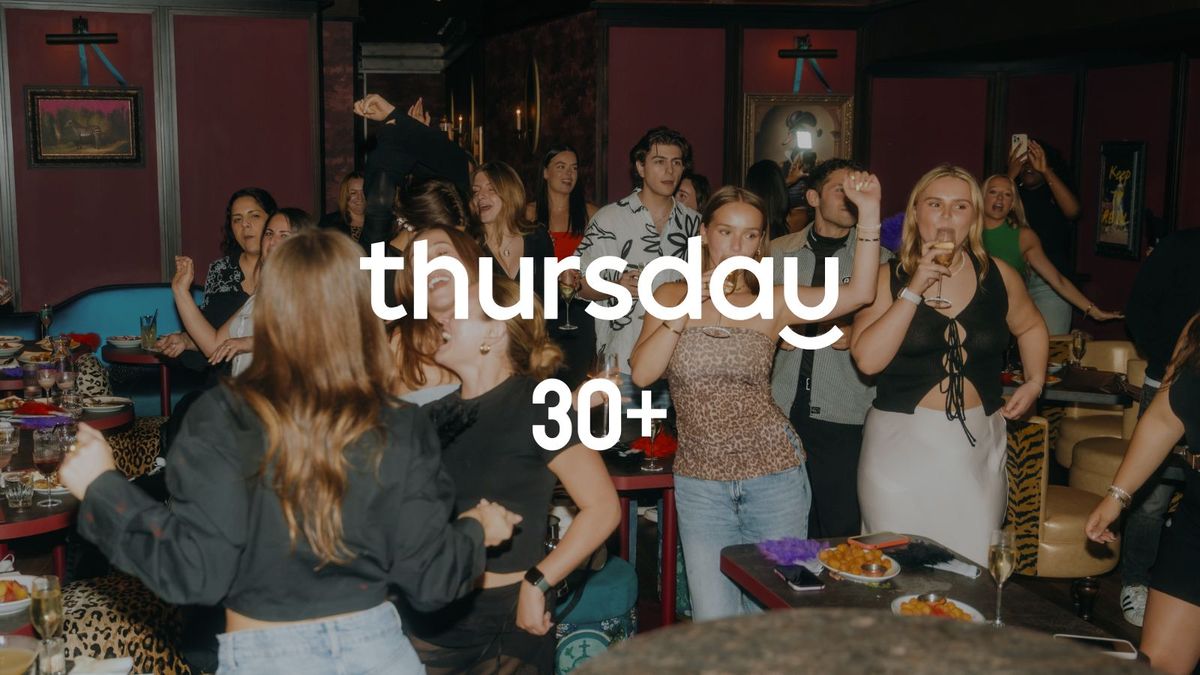 Thursday | BAM BAM Bar (30+) | Victoria