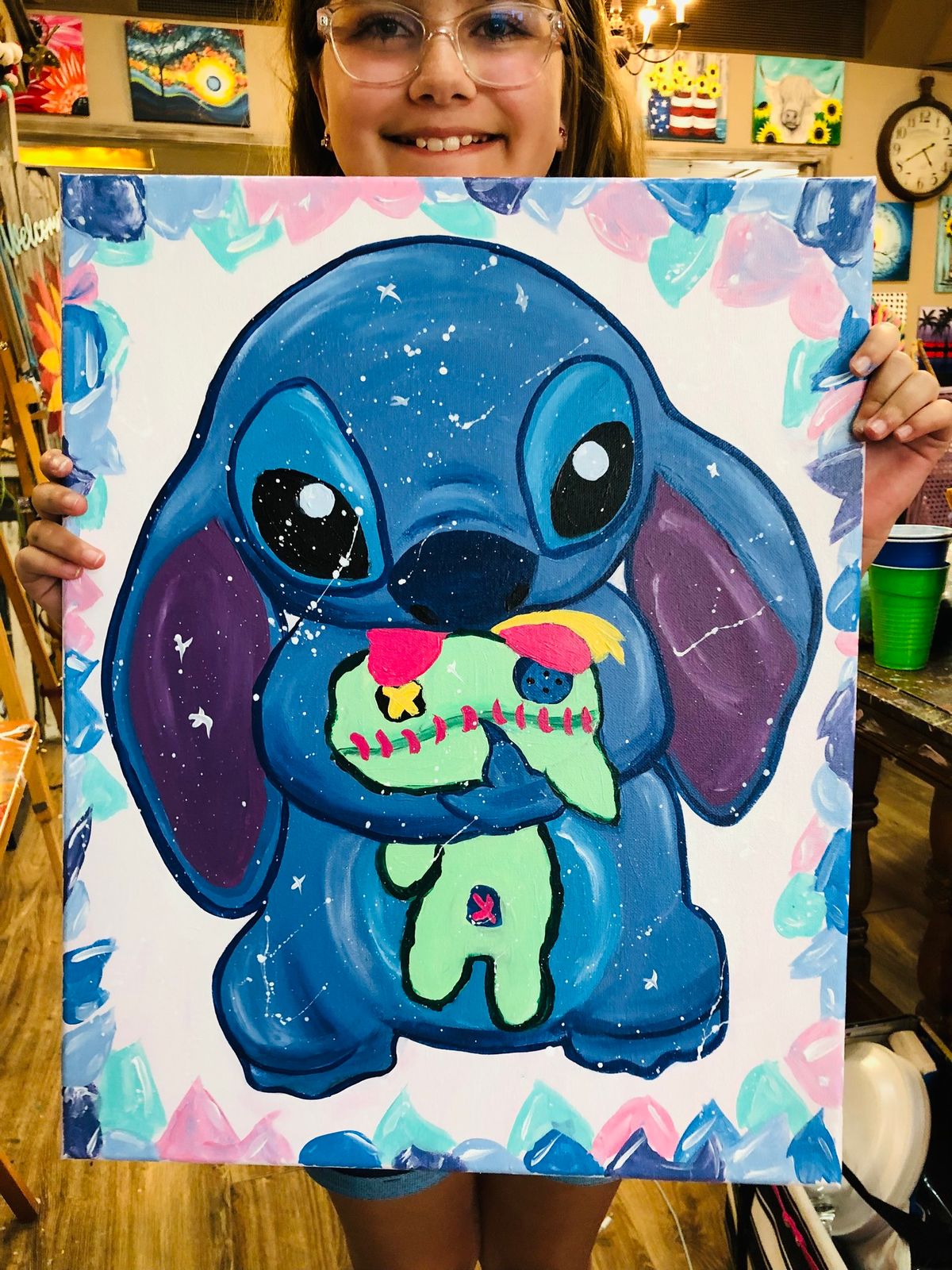 Stitch & Scrump Kids Paint Party