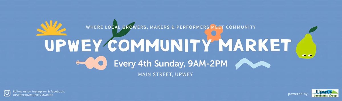 November Upwey Community Market