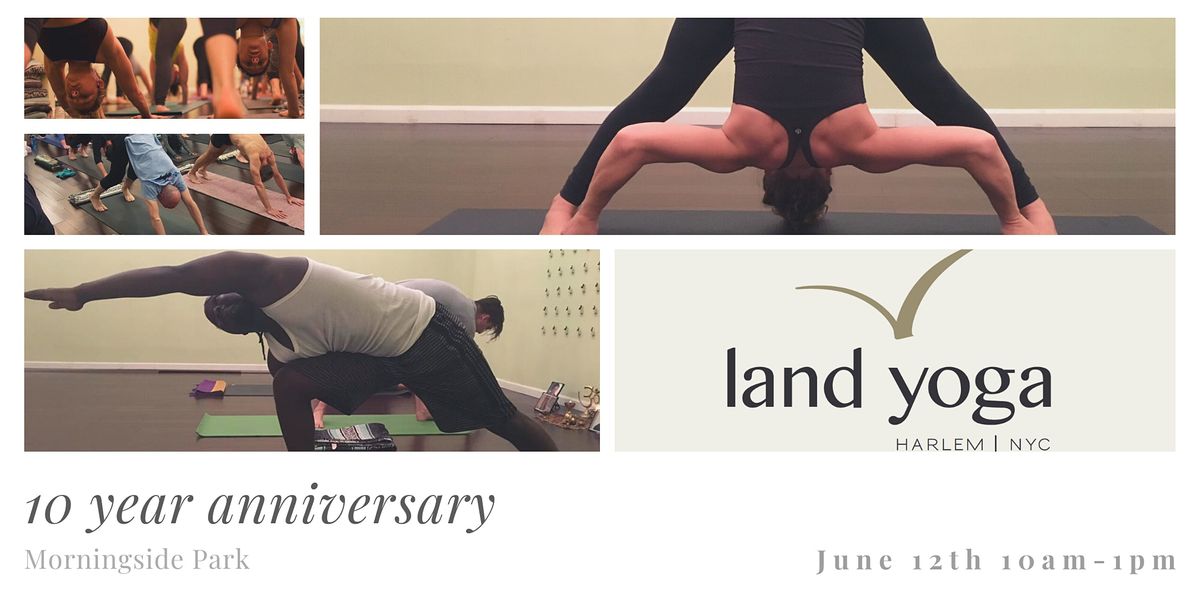 Land Yoga 10 Year Anniversary  Capoeira and Yoga Event