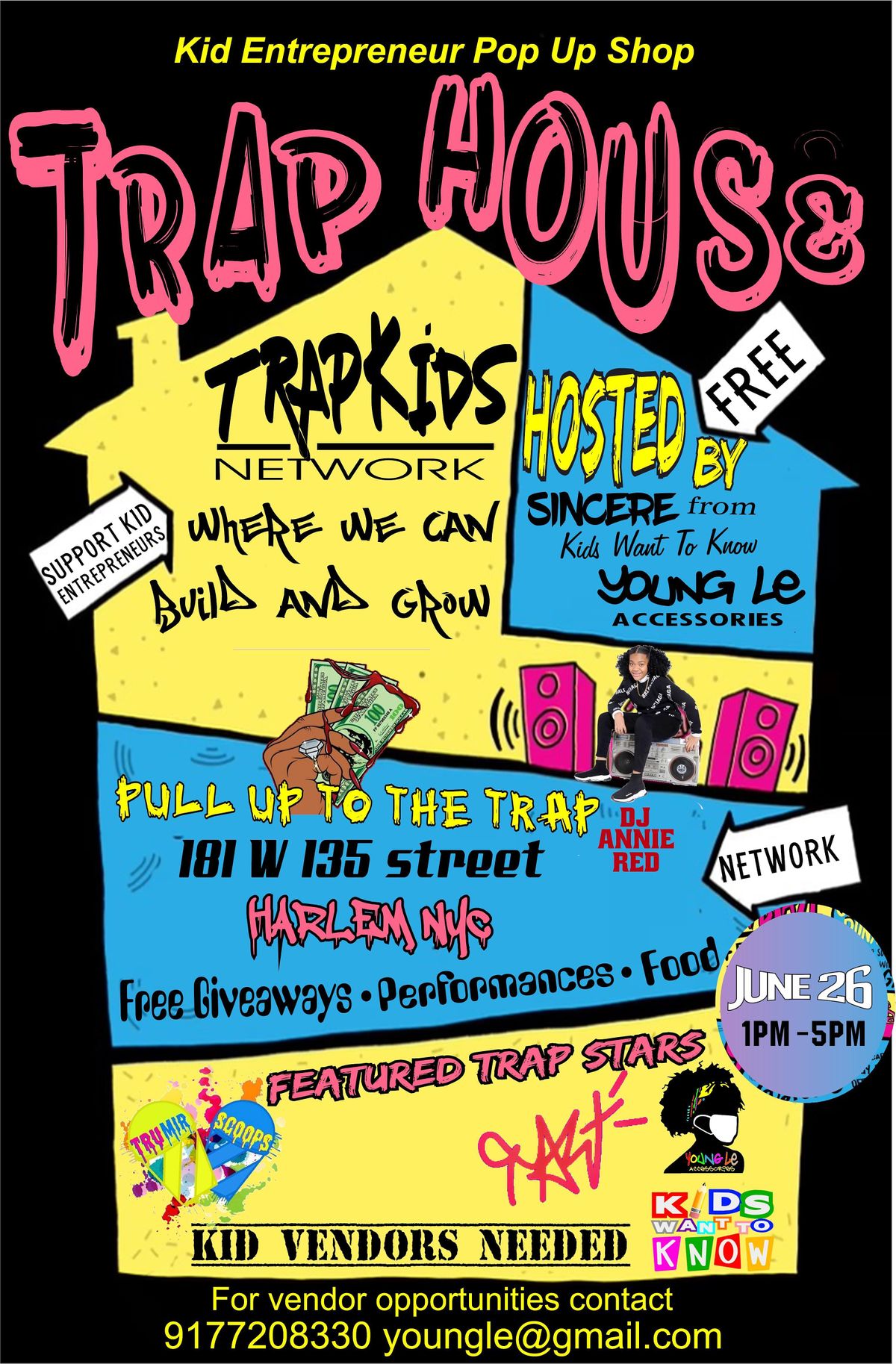 Trap House Kids Pop Up Shop