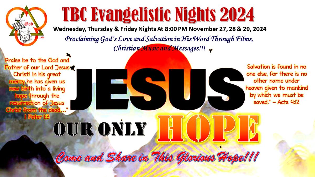 TBC Evangelistic Nights