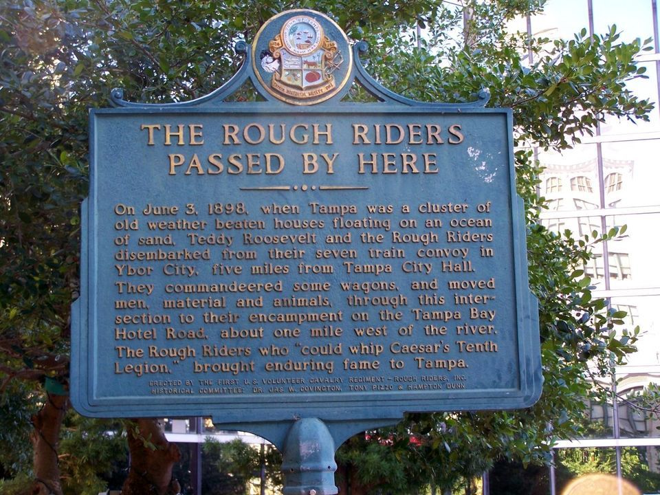 "The Rough Riders Passed By Here" - Marker Rededication