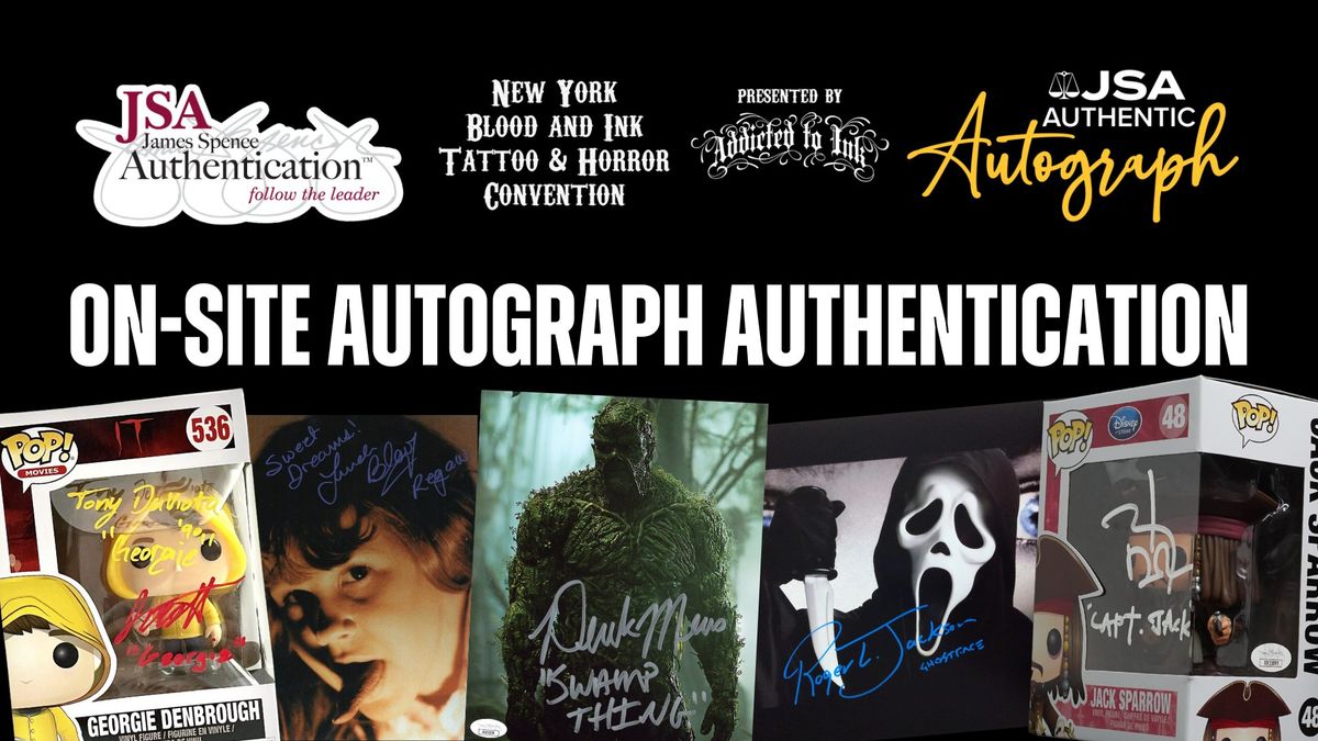 JSA at the NY Blood and Ink Tattoo & Horror Convention