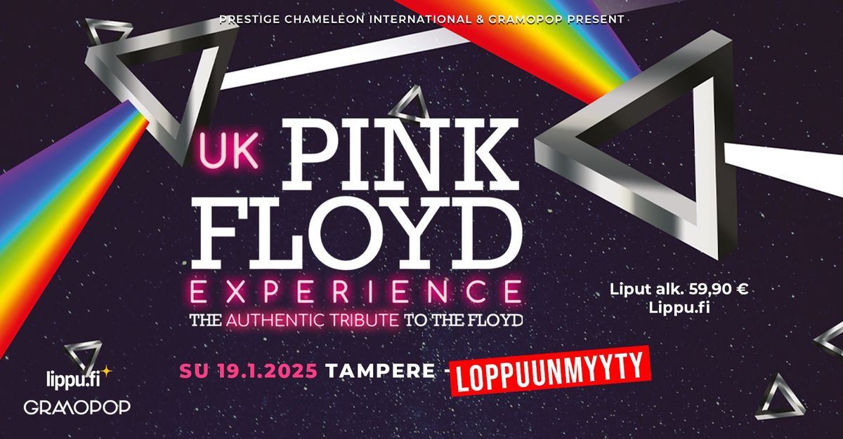 UK Pink Floyd Experience \/ Tampere 19.1.2025