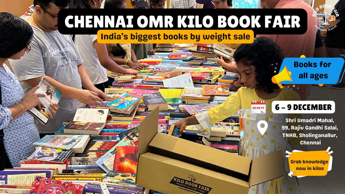 India's Biggest books by weight sale | Chennai OMR