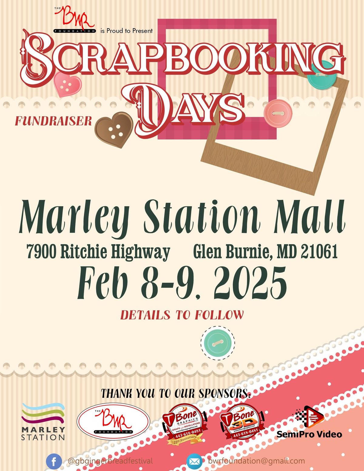 Scrapbook Hop ~ at Marley Station Mall 