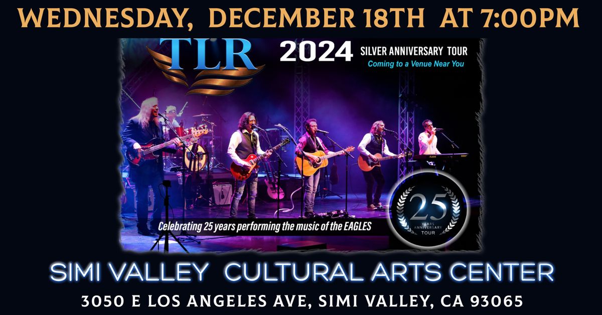 TLR'S Unplugged Holiday Show Live at Simi Valley Cultural Arts Center on 12\/18\/24!